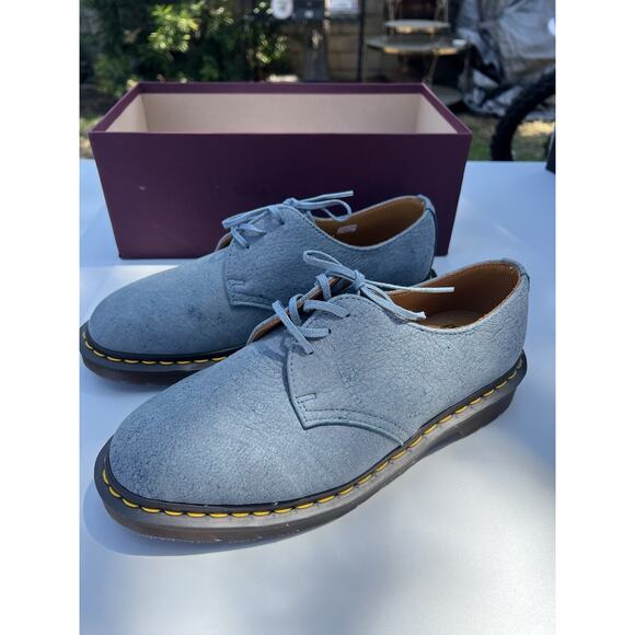Dr. Martens 1461 Made In England Herren blue Schuhe Plattform Size Us 8 main image 9